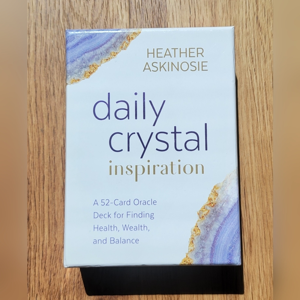 Daily Crystal Inspiration A 52-Card Oracle Deck Finding Health, Wealth, Balance